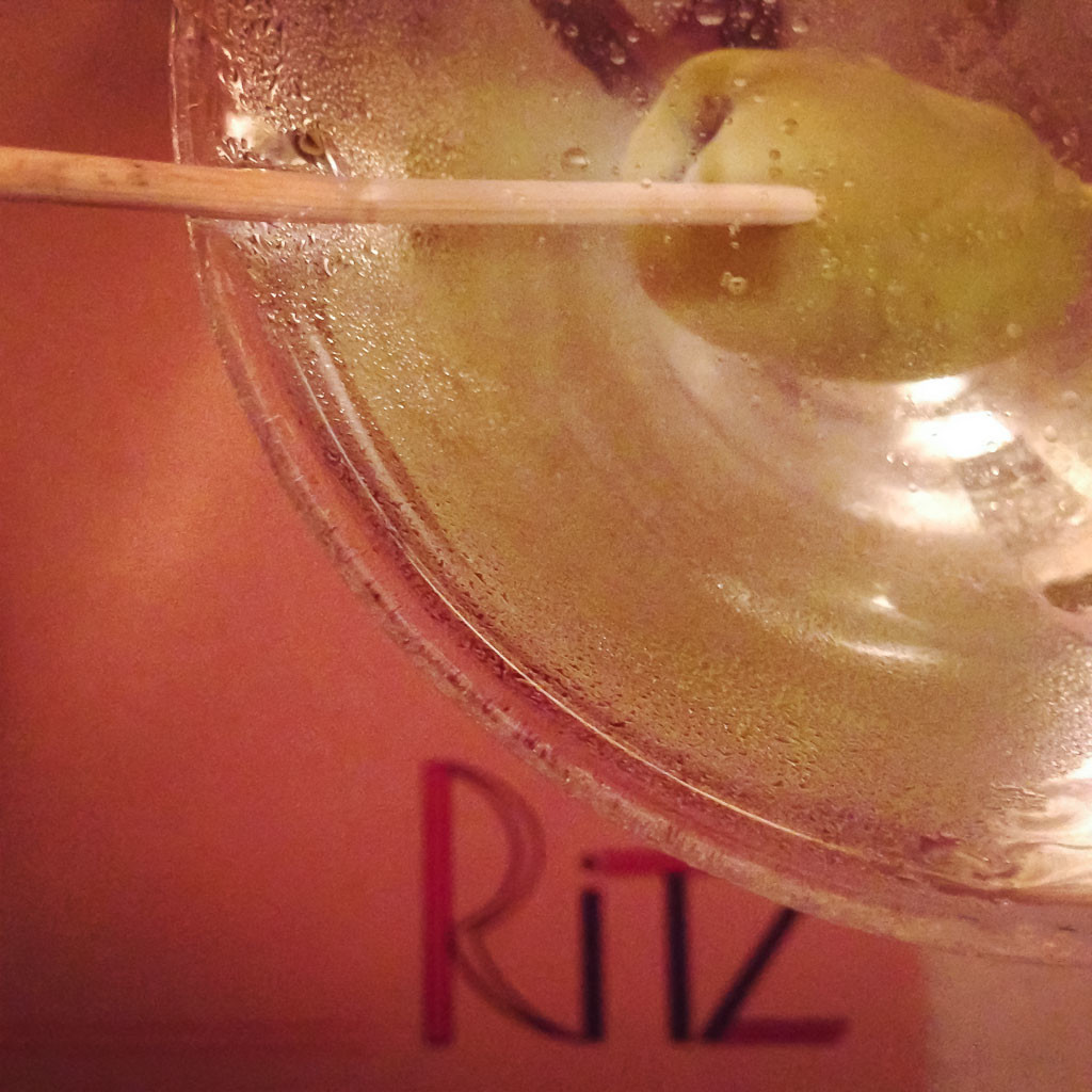 Drink: Dry Martini do restaurante Ritz