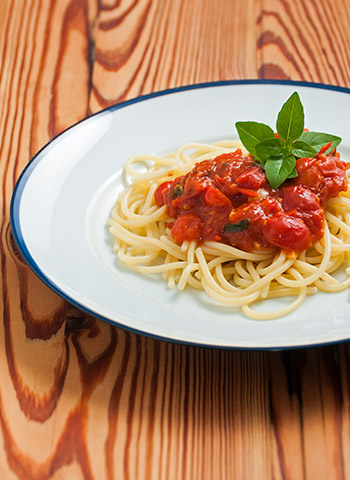 Spaghetti com tomate e pimenta | Cozinha do João
