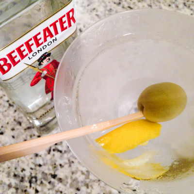 Dry Martini Perfeito com gin Beefeater | Cozinha do João