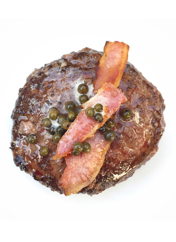 Hambúrguer de Maminha com Bacon e Pimenta Verde | Cozinha do João