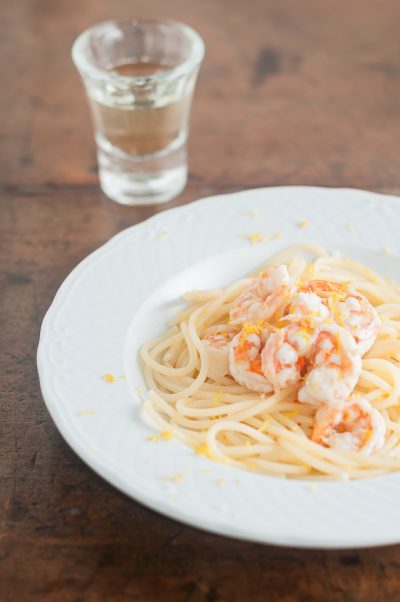 Receita de Spaghetti com camarões ao limão | Cozinha do João