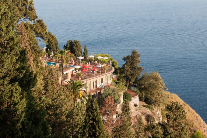 Vista do mar na viagem para Sicília, na Itália: Taormina | Cozinha do João