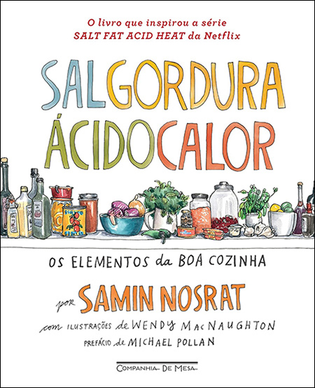 Livro Sal, Gordura, Ácido, Calor de Samin Nosrat na Amazon
