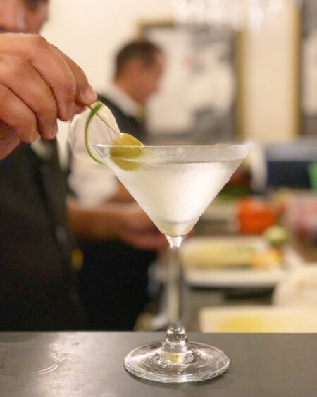 O Dry Martini que o Alfredo faz é impecável! 
